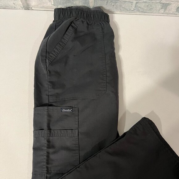 Womens gray scrub pants - Picture 1 of 5